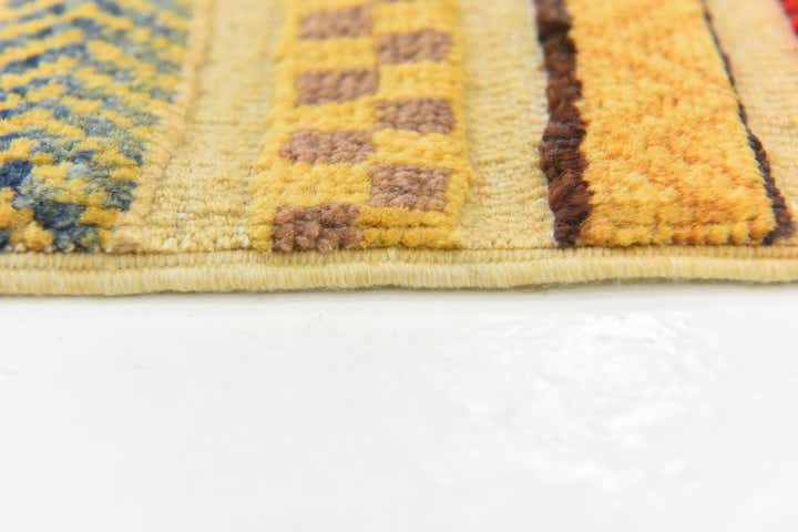 3' 11 x 5' 11 Hand Knotted Modern Ziegler Rug