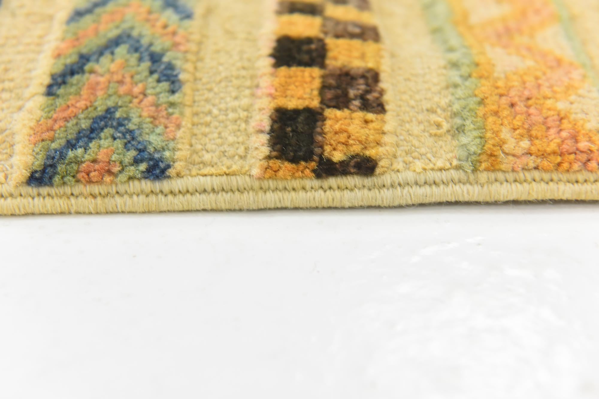 3' 6 x 5' 9 Hand Knotted Modern Ziegler Rug
