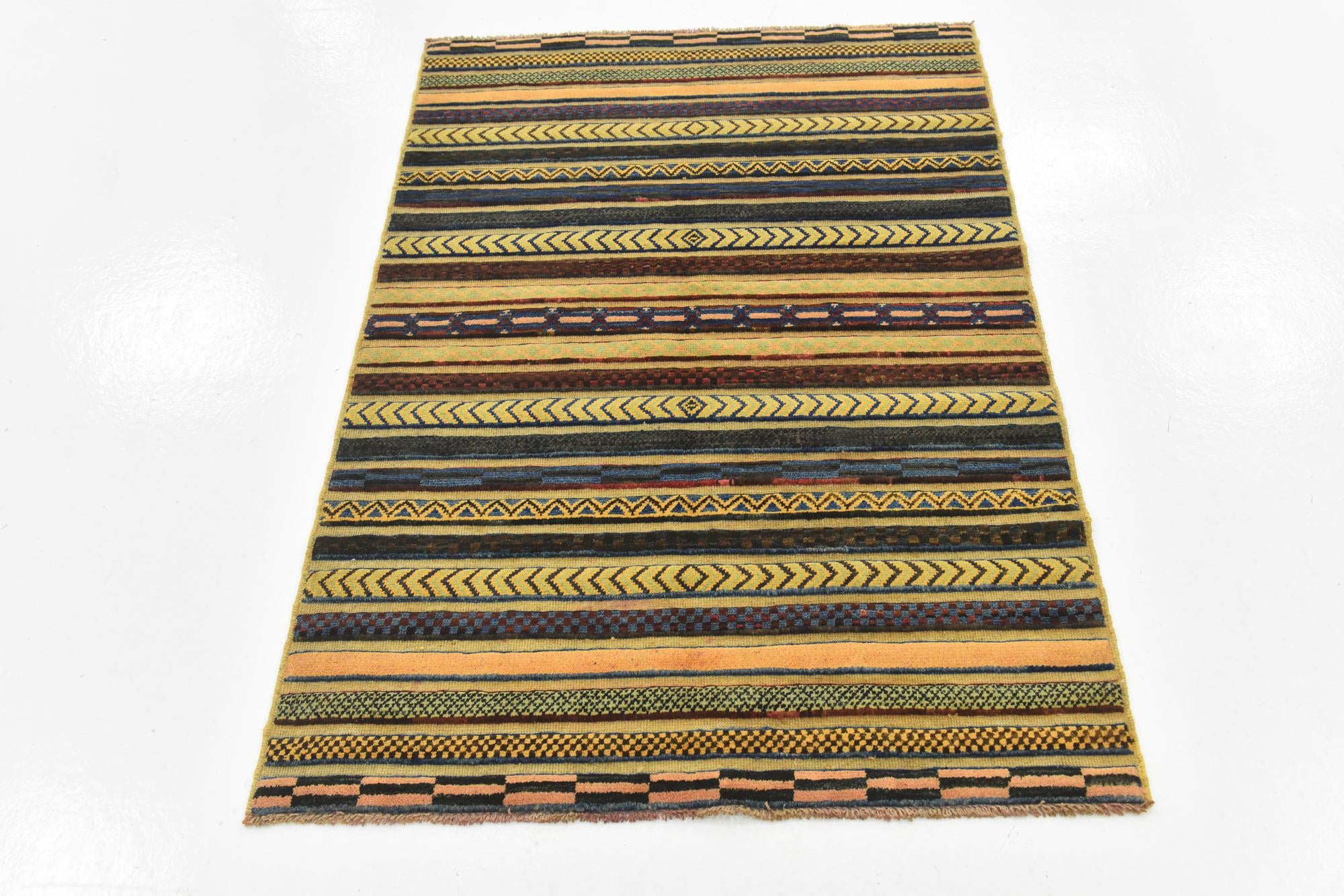 3' 3 x 4' 10 Hand Knotted Modern Ziegler Rug