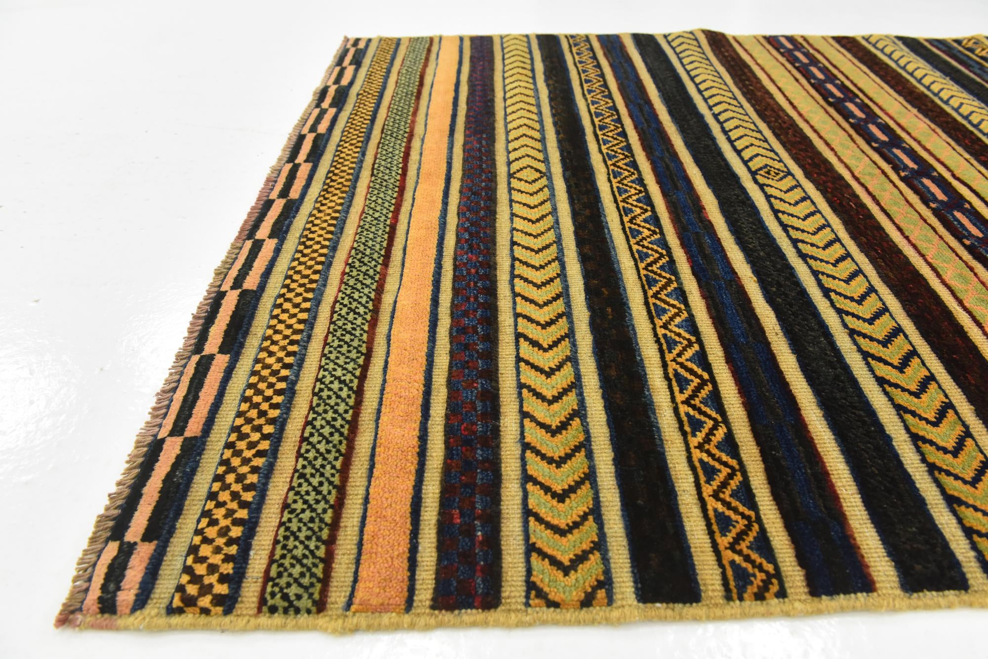 3' 3 x 4' 10 Hand Knotted Modern Ziegler Rug