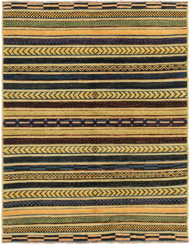 Detail image of 3' 3 x 4' 10 Hand Knotted Modern Ziegler Rug