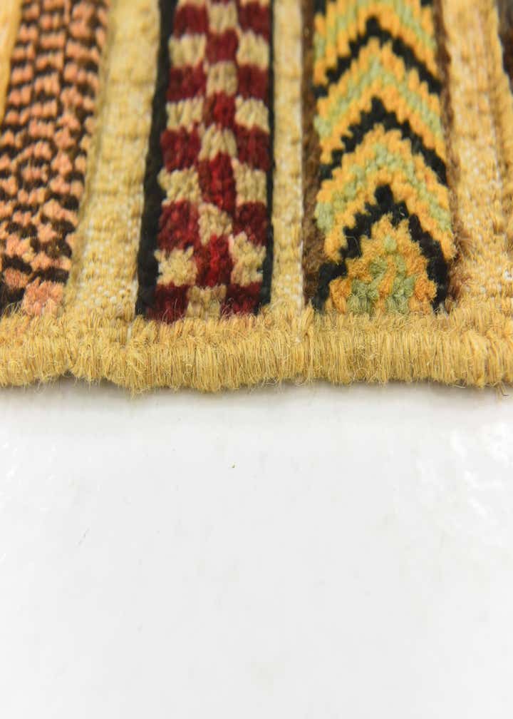 3' 4 x 4' 10 Hand Knotted Modern Ziegler Rug