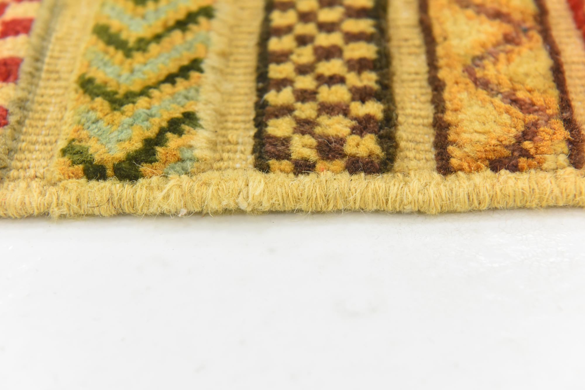 3' 7 x 5' Hand Knotted Modern Ziegler Rug
