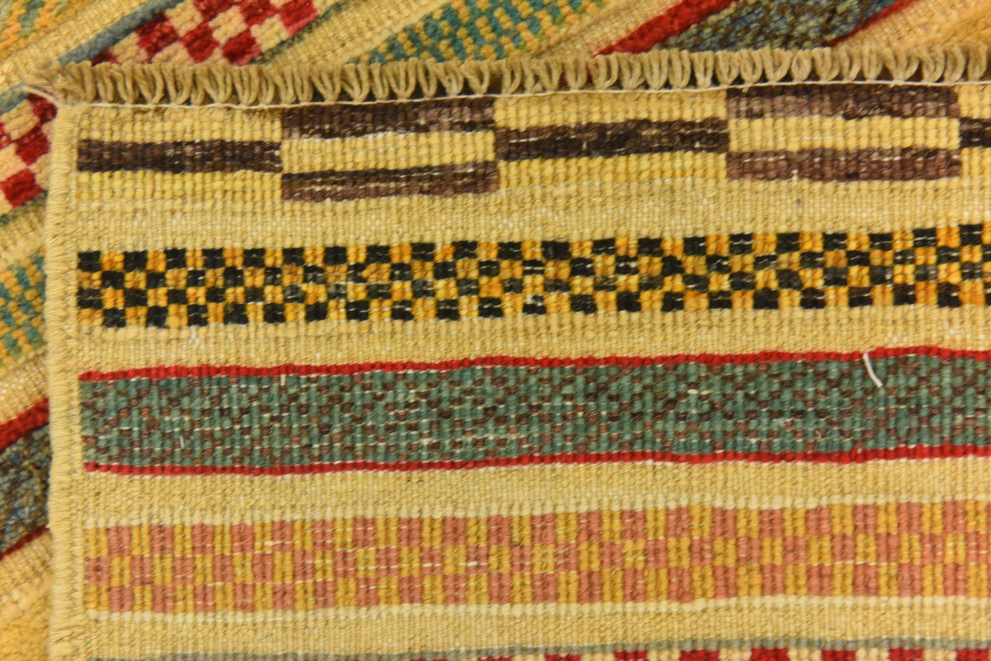 3' 7 x 5' Hand Knotted Modern Ziegler Rug
