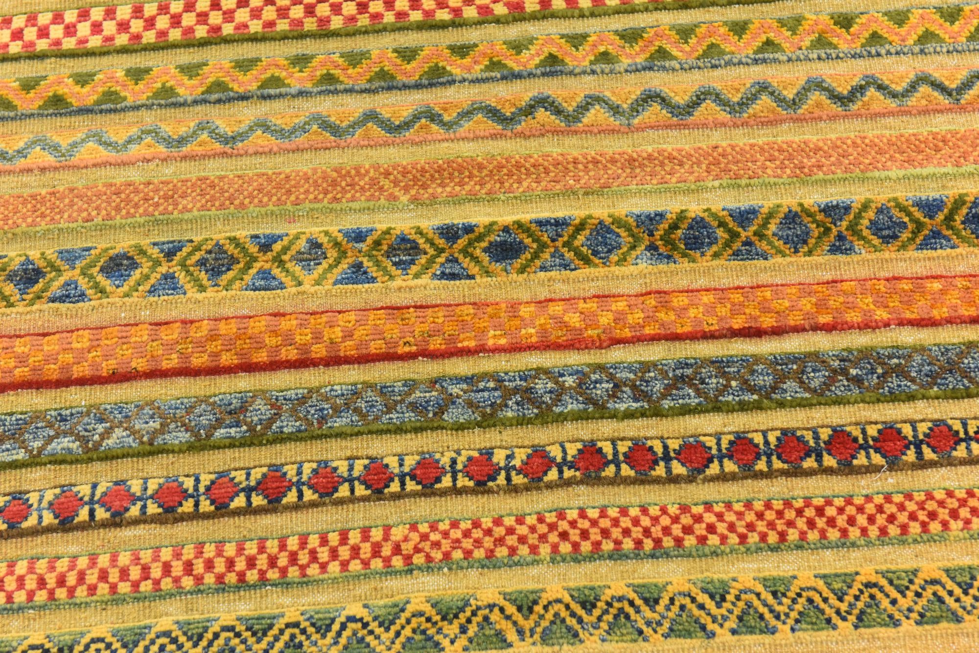 3' 3 x 5' Hand Knotted Modern Ziegler Rug