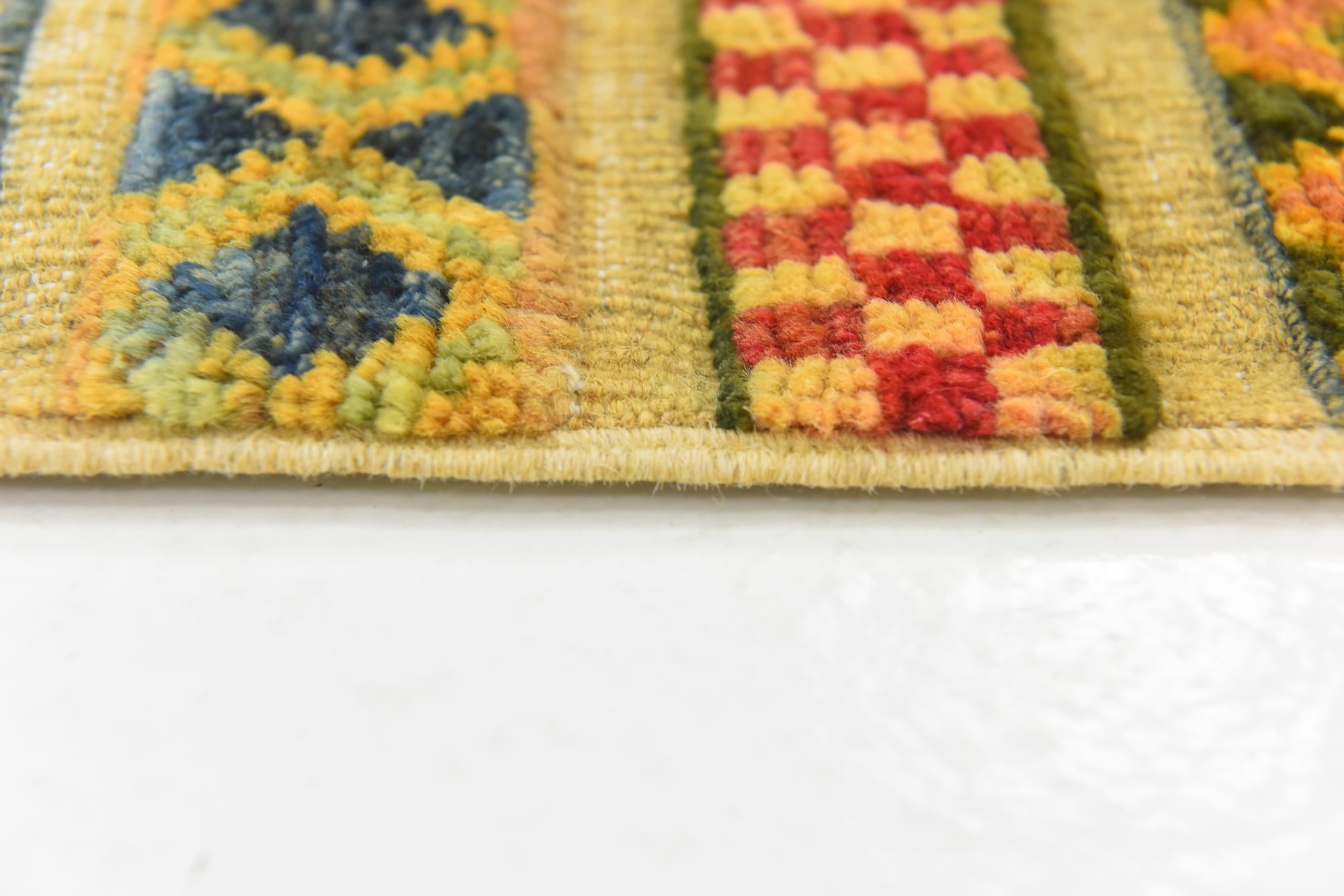 3' 3 x 5' Hand Knotted Modern Ziegler Rug