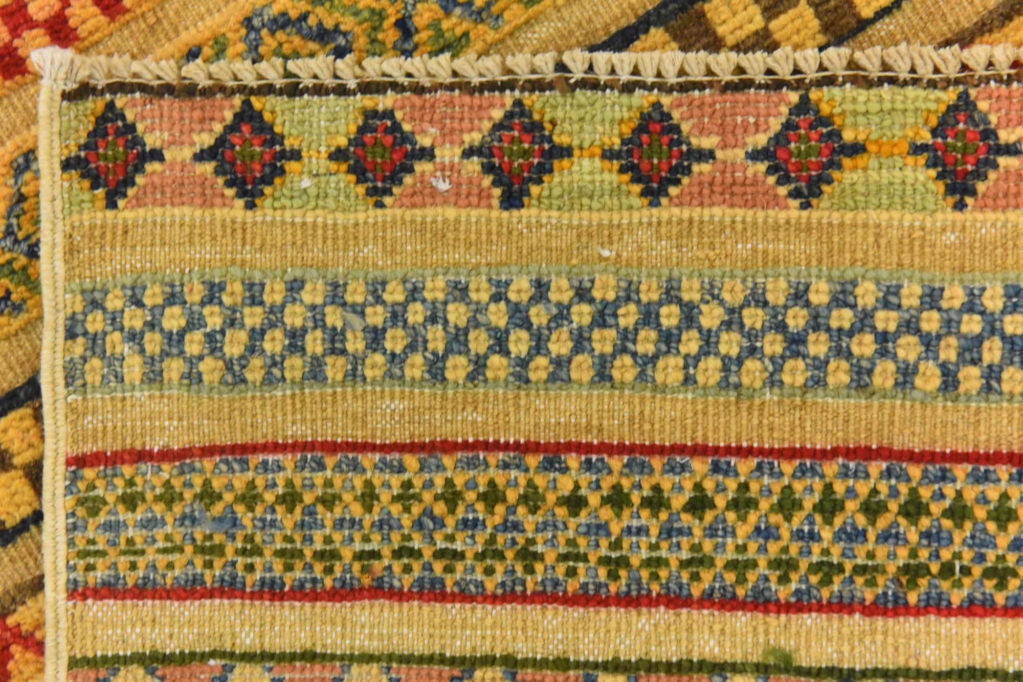 3' 3 x 5' Hand Knotted Modern Ziegler Rug