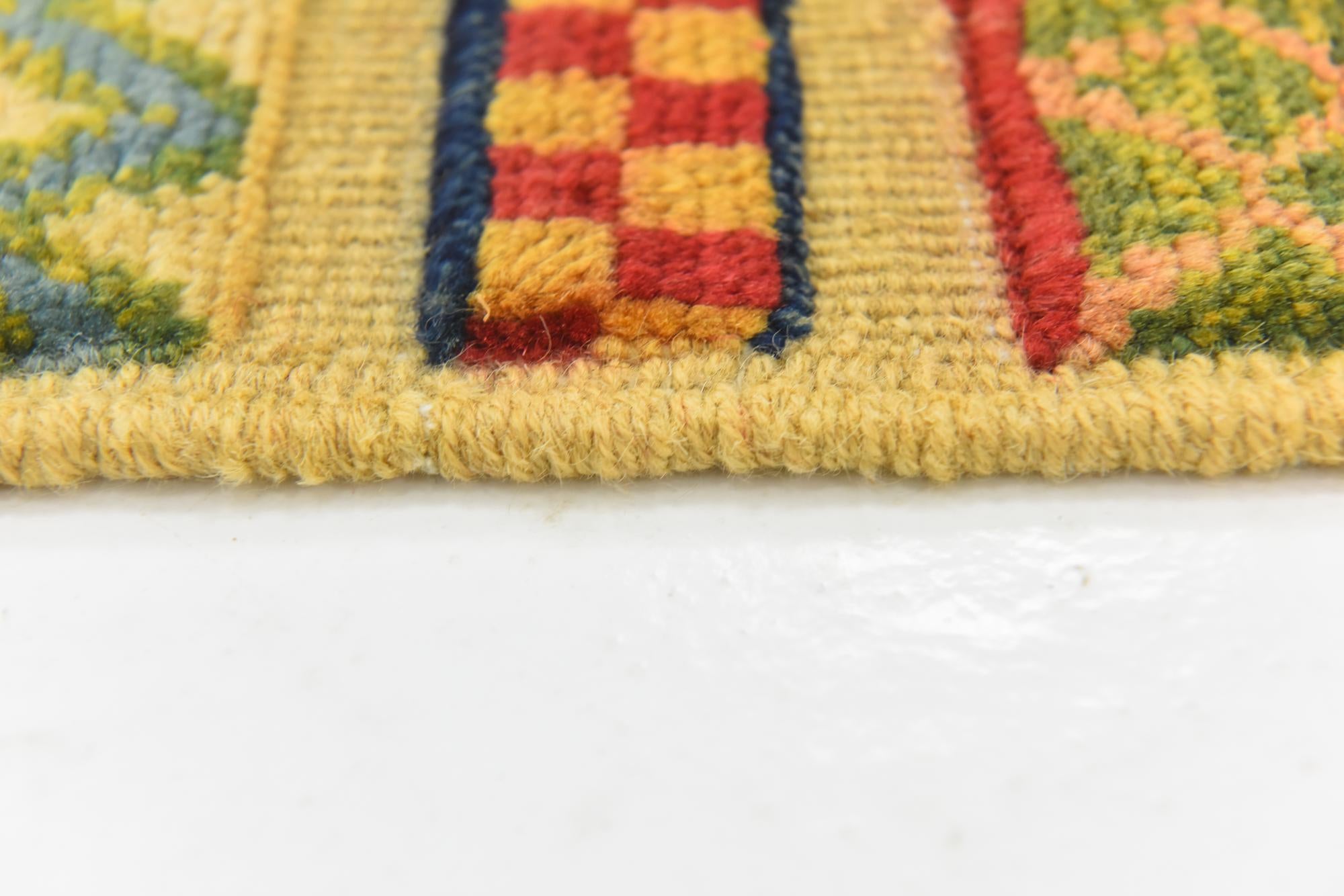 2' 8 x 4' Hand Knotted Modern Ziegler Rug