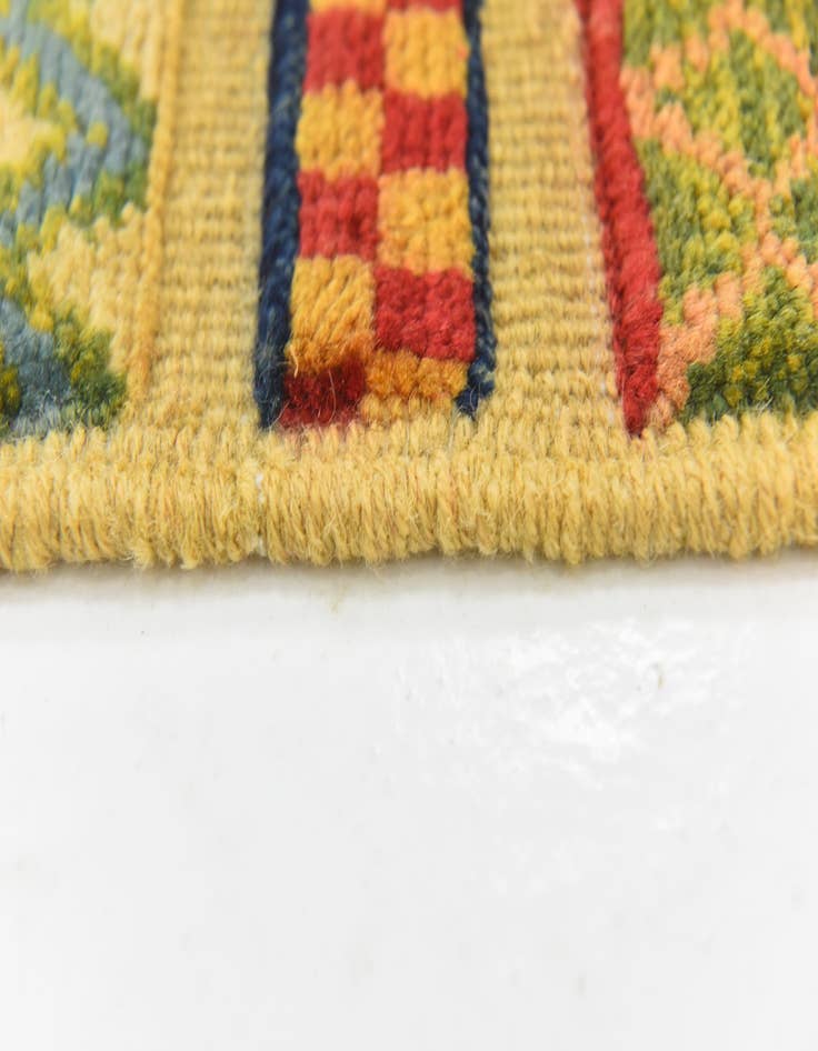 Detail image of 2' 8 x 4'  Hand Knotted Modern Ziegler Rug