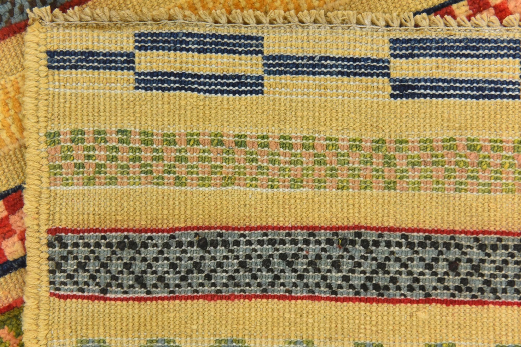 2' 8 x 4' Hand Knotted Modern Ziegler Rug