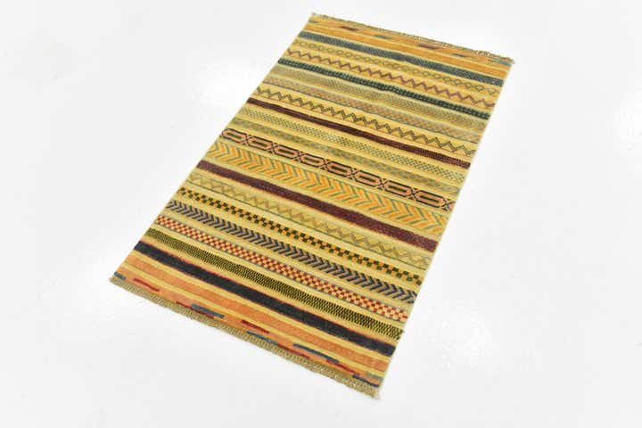 2' 7 x 4' 1 Hand Knotted Modern Ziegler Rug