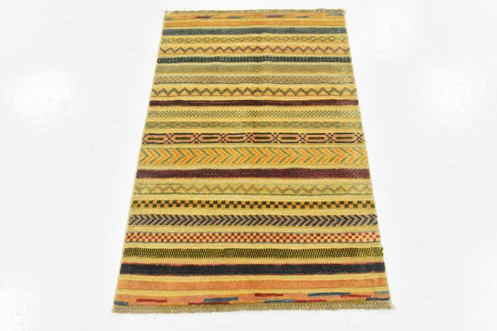 2' 7 x 4' 1 Hand Knotted Modern Ziegler Rug