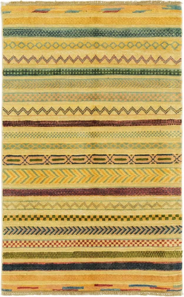 2' 7 x 4' 1 Hand Knotted Modern Ziegler Rug