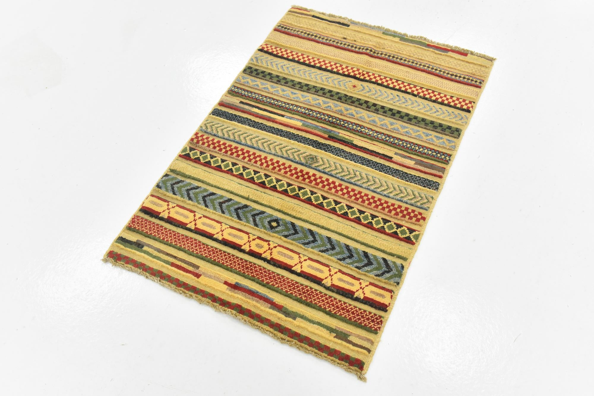 2' 7 x 3' 11 Hand Knotted Modern Ziegler Rug