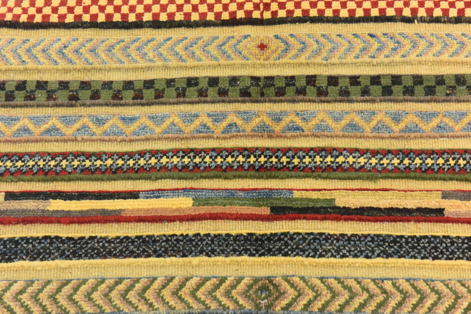 2' 7 x 3' 11 Hand Knotted Modern Ziegler Rug