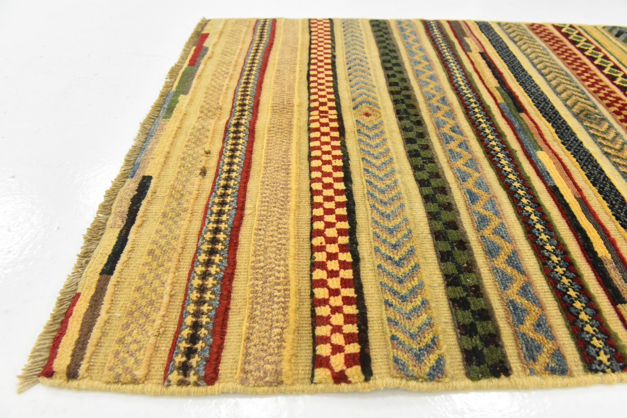 2' 7 x 3' 11 Hand Knotted Modern Ziegler Rug
