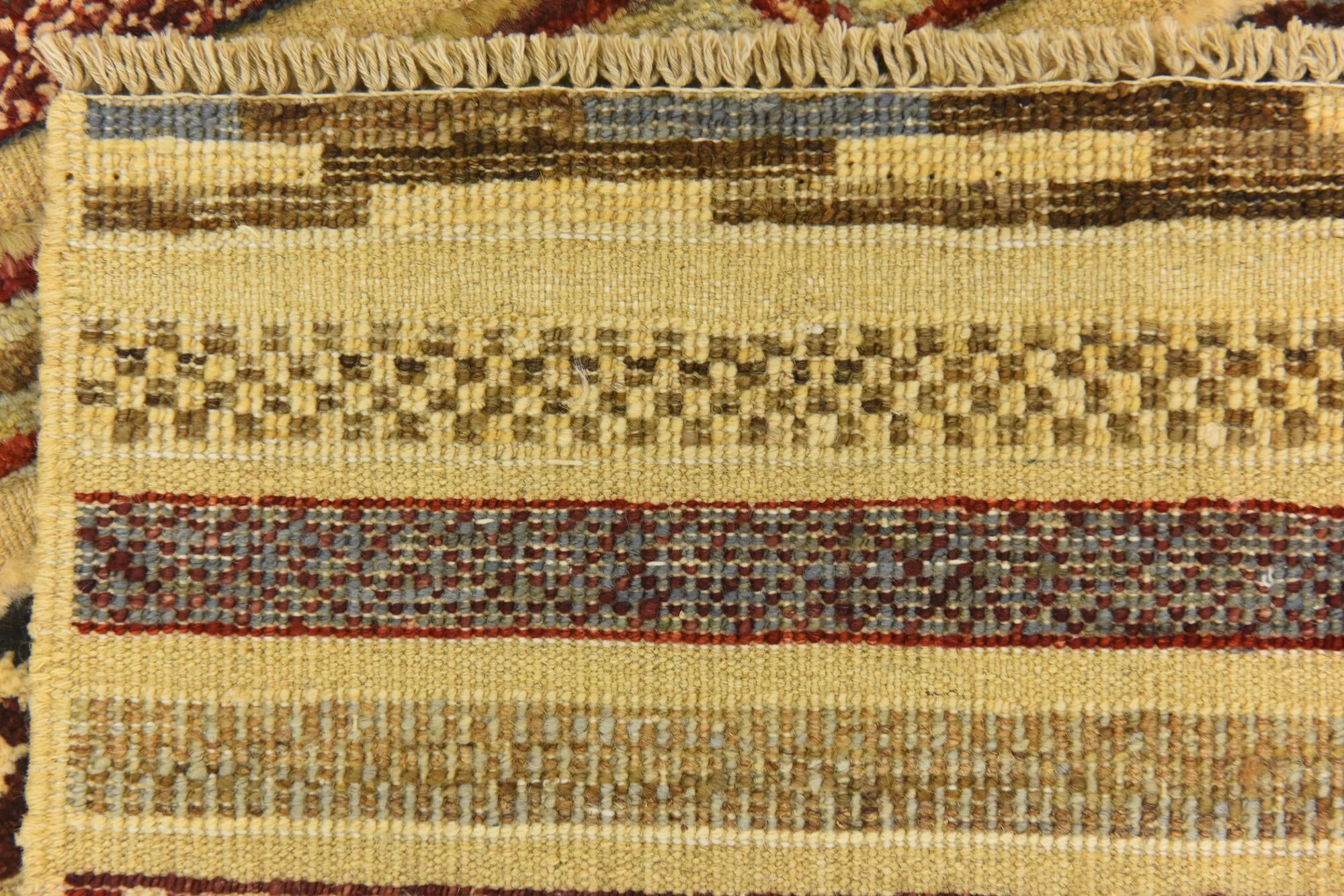 2' 9 x 3' 11 Hand Knotted Modern Ziegler Rug