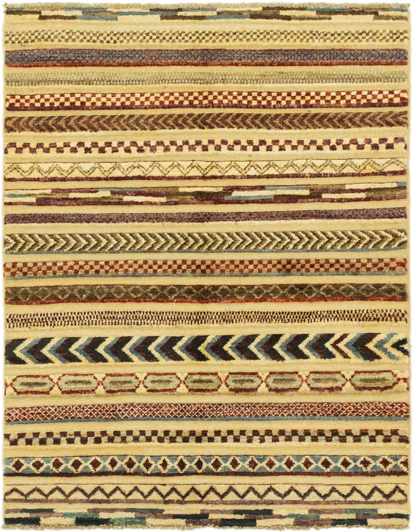 2' 9 x 3' 11 Hand Knotted Modern Ziegler Rug