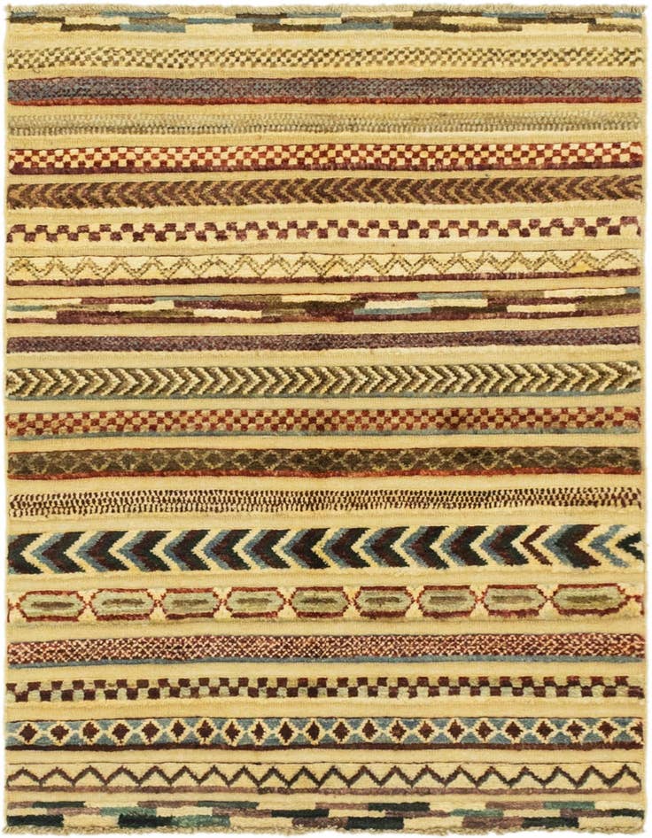 Detail image of 2' 9 x 3' 11 Hand Knotted Modern Ziegler Rug