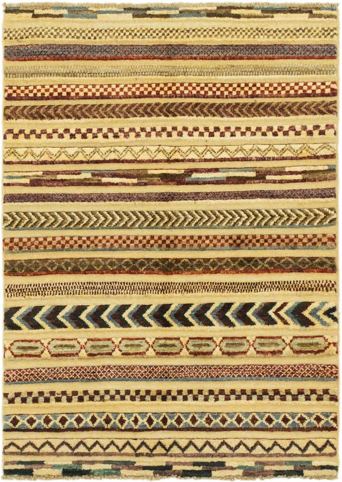 Detail image of 2' 9 x 3' 11 Hand Knotted Modern Ziegler Rug