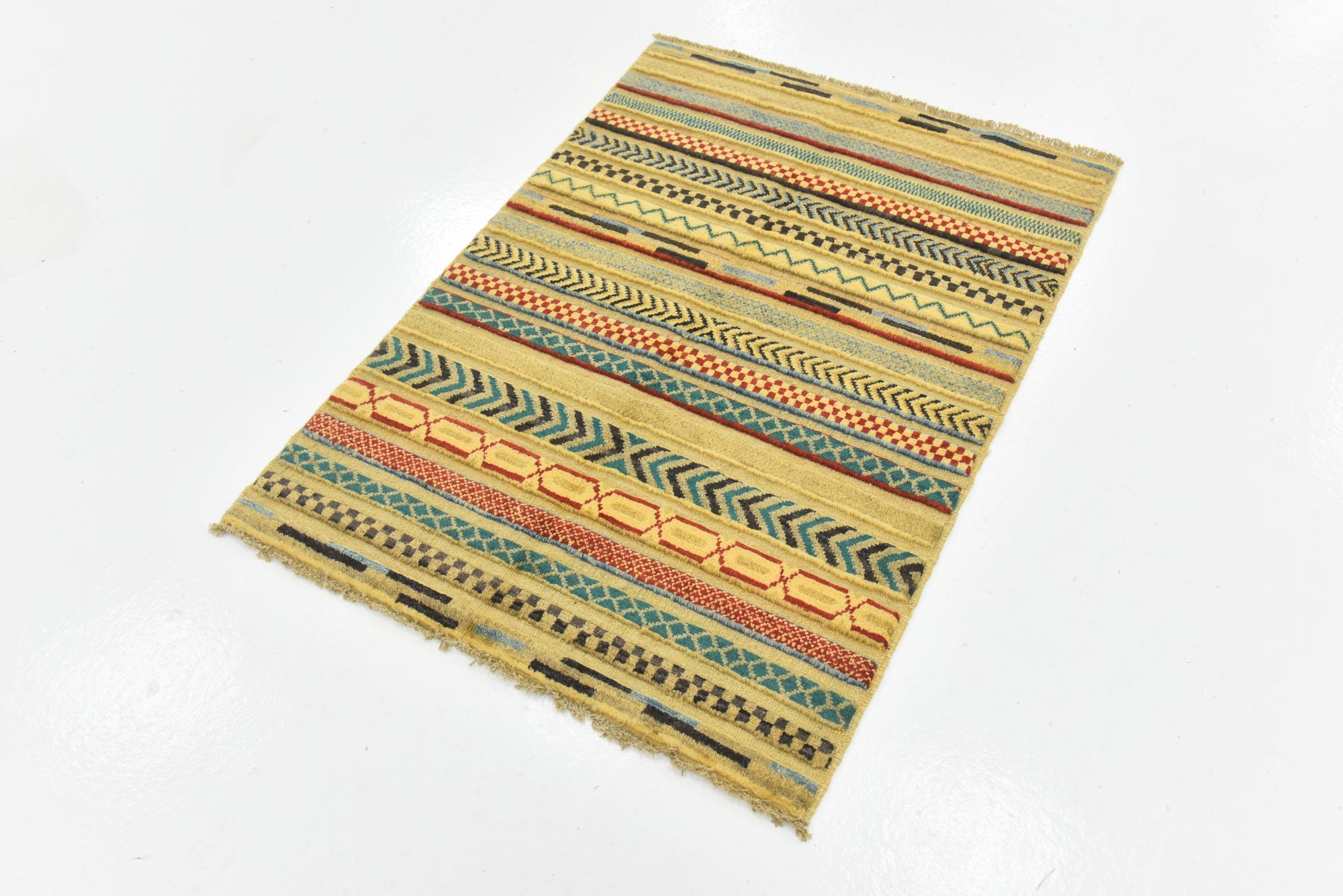 2' 10 x 4' 9 Hand Knotted Modern Ziegler Rug