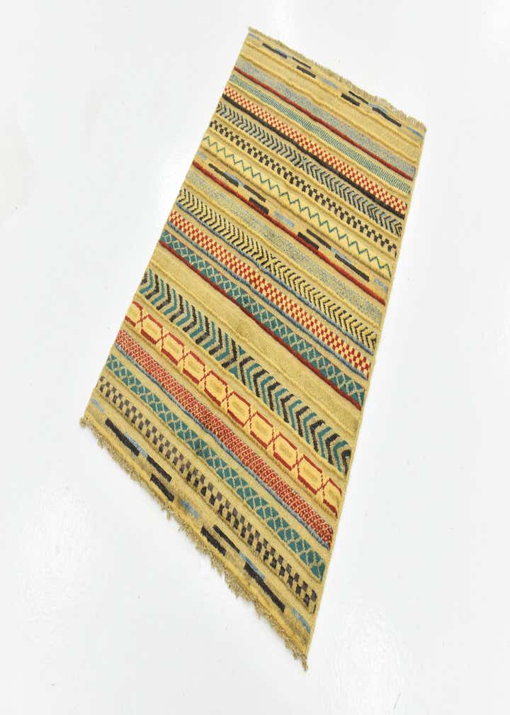 2' 10 x 4' 9 Hand Knotted Modern Ziegler Rug