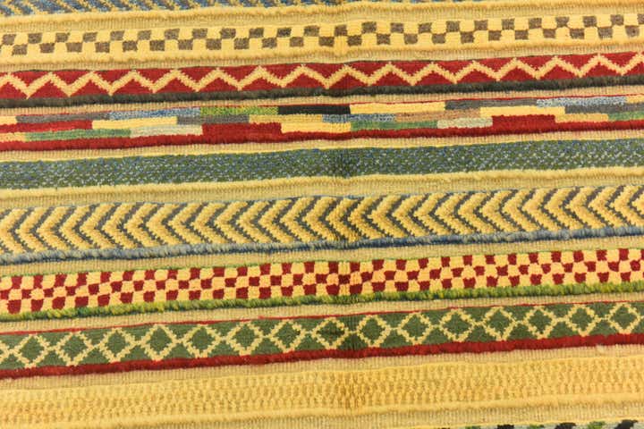 2' 9 x 4' Hand Knotted Modern Ziegler Rug