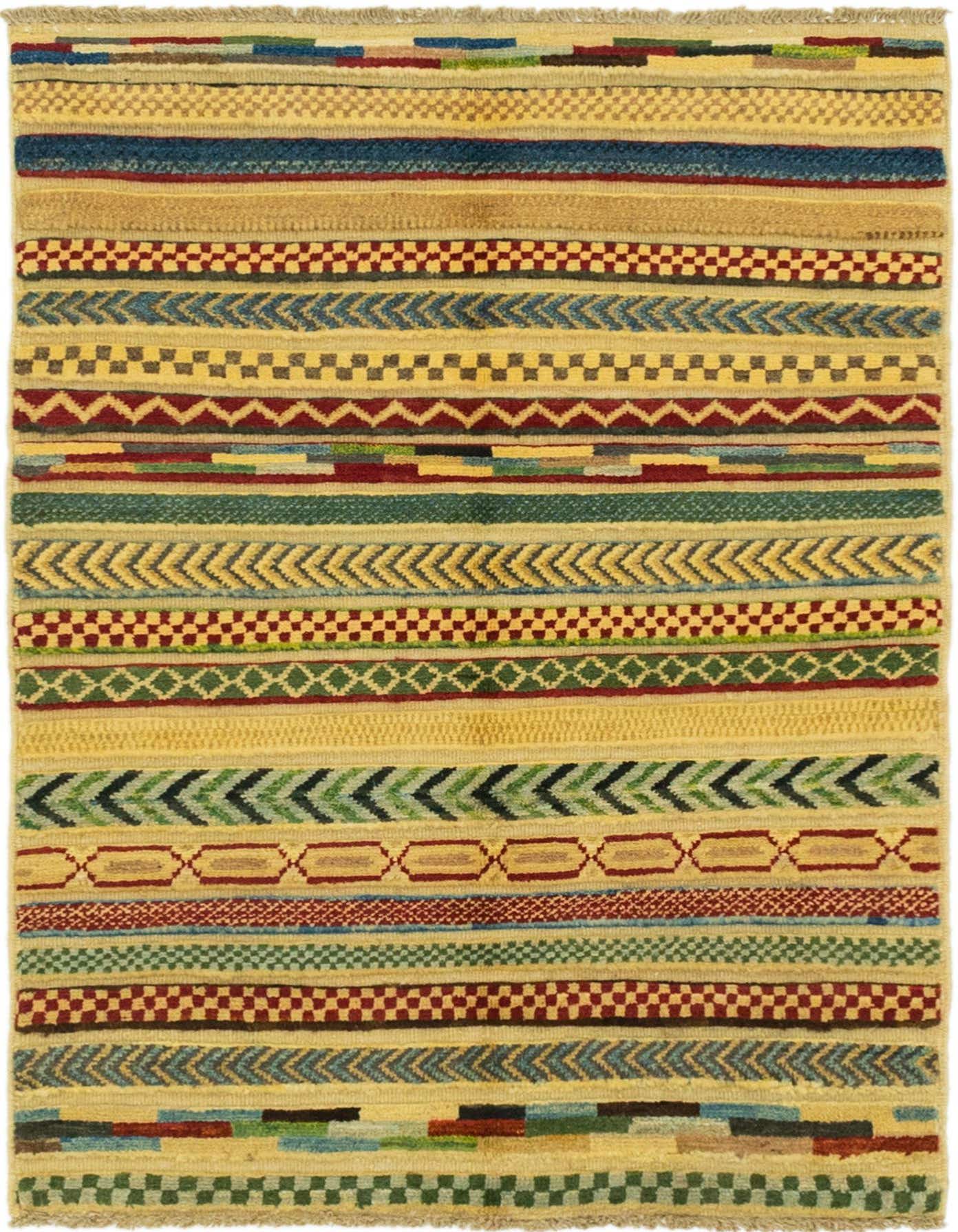 2' 9 x 4' Hand Knotted Modern Ziegler Rug
