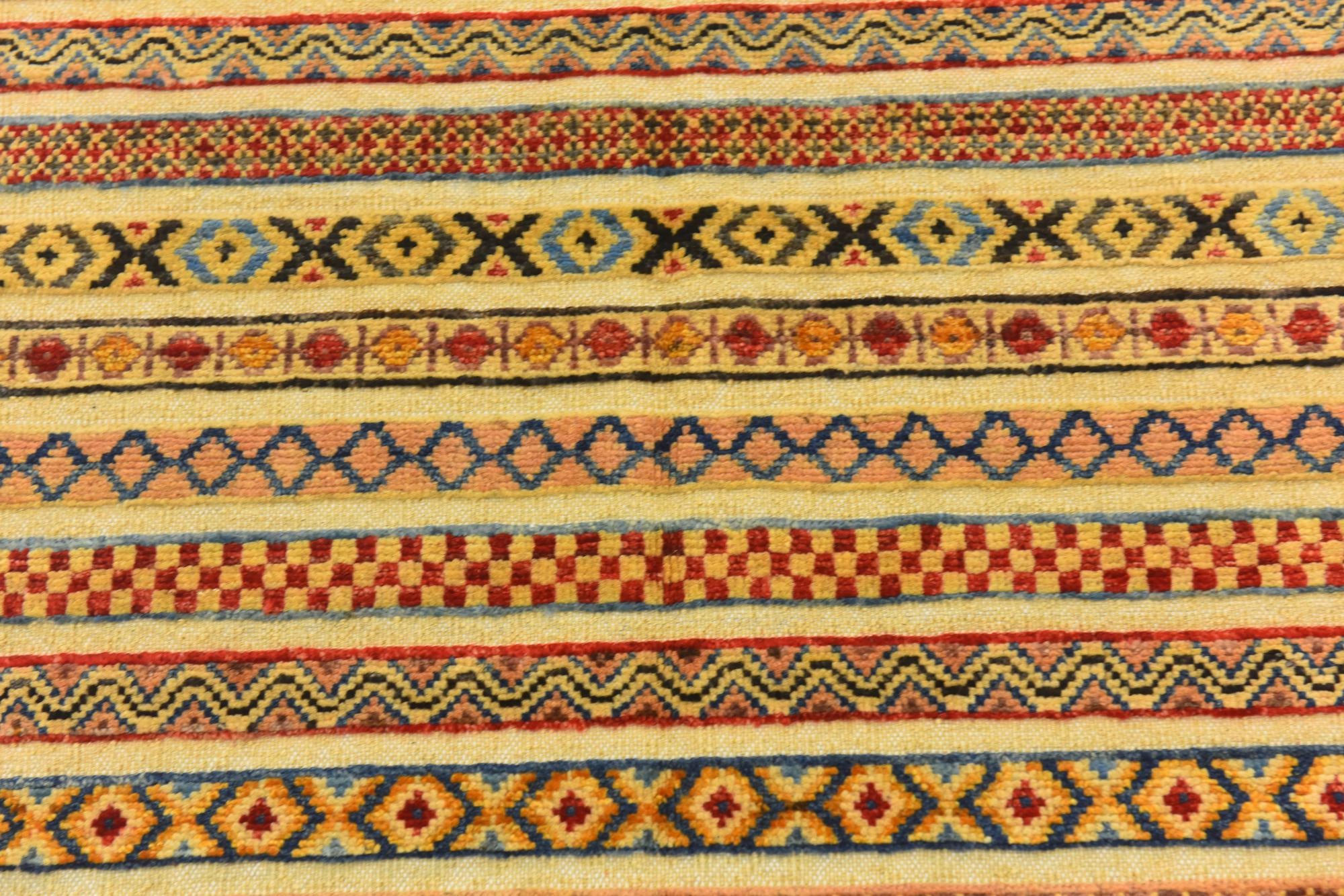 2' 8 x 4' Hand Knotted Modern Ziegler Rug