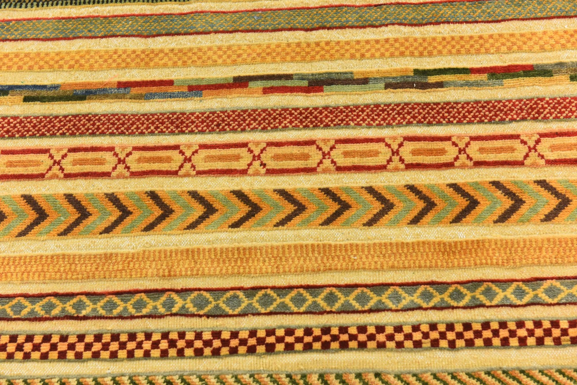 4' x 5' 10 Hand Knotted Modern Ziegler Rug
