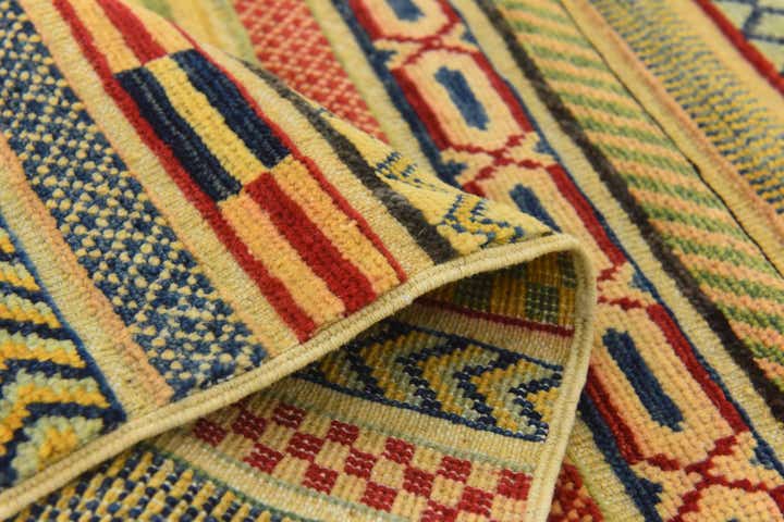 4' x 6' Hand Knotted Modern Ziegler Rug