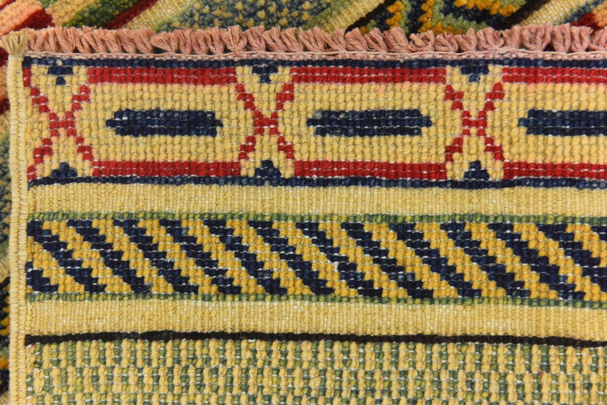 4' x 6' Hand Knotted Modern Ziegler Rug