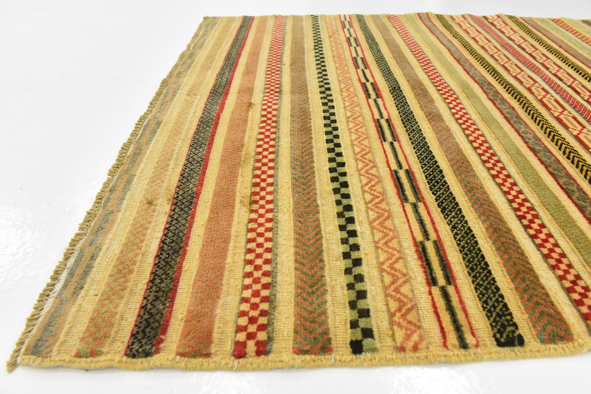 4' x 6' Hand Knotted Modern Ziegler Rug
