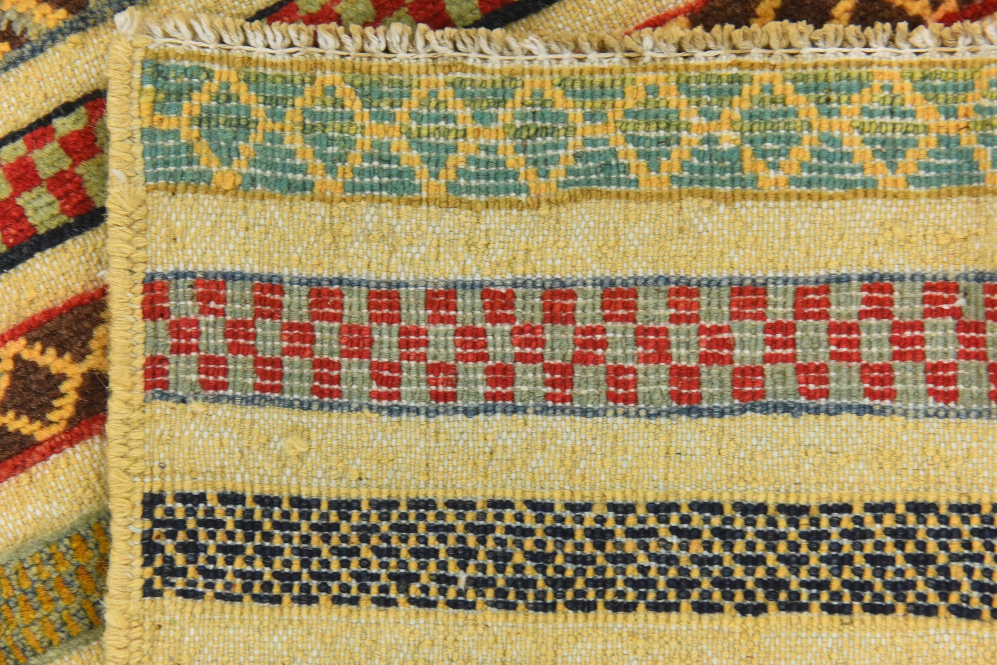 4' x 5' 10 Hand Knotted Modern Ziegler Rug