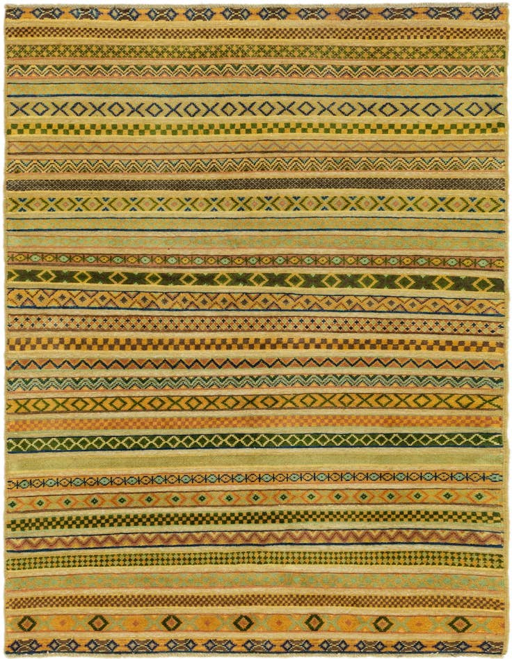 Detail image of 3' 10 x 6' 1 Hand Knotted Modern Ziegler Rug