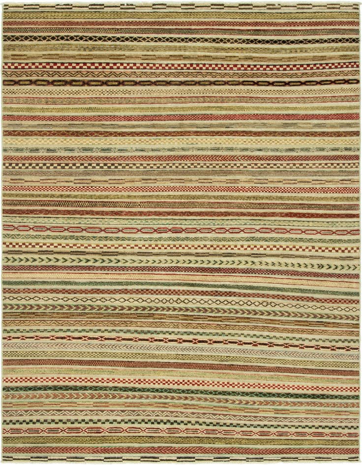 Detail image of 5' 1 x 7' 8 Hand Knotted Modern Ziegler Oriental Rug