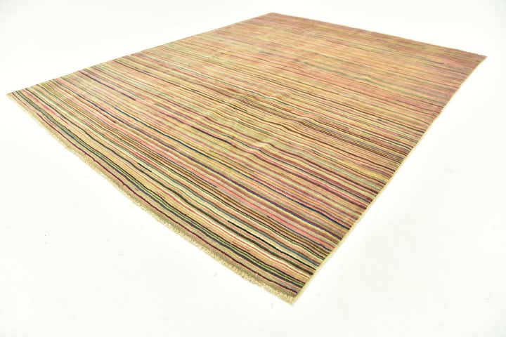 4' 11 x 6' 6 Hand Knotted Modern Ziegler Rug