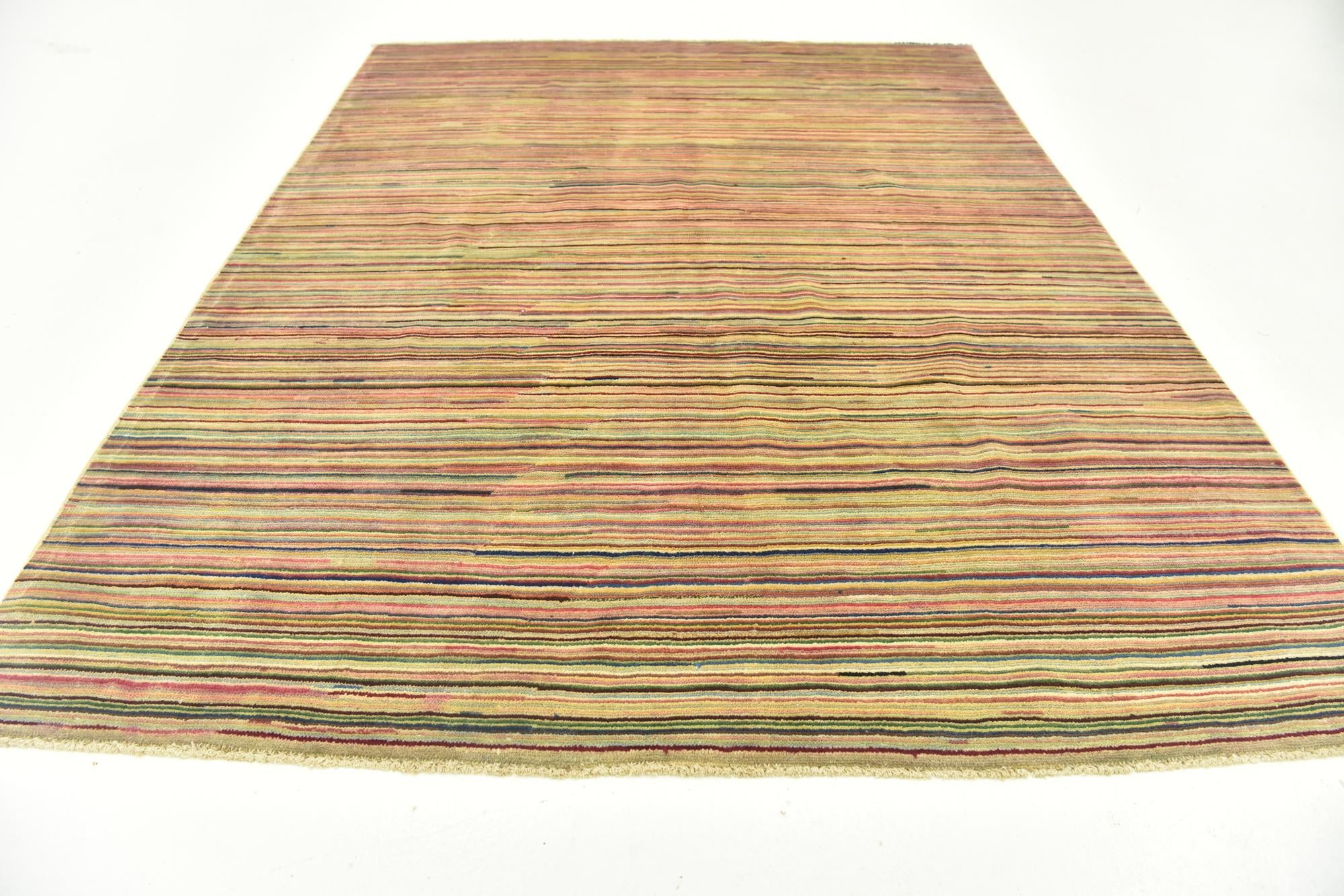 4' 11 x 6' 6 Hand Knotted Modern Ziegler Rug