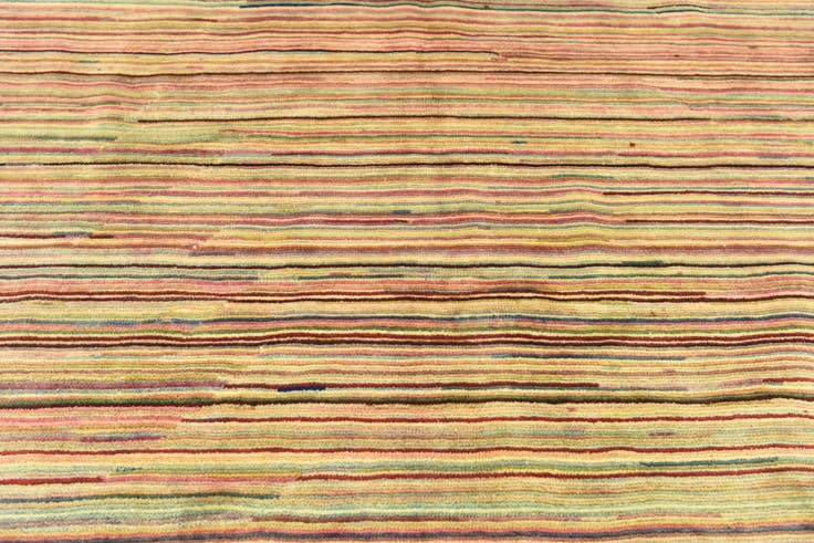 Detail image of 4' 11 x 6' 6 Hand Knotted Modern Ziegler Rug