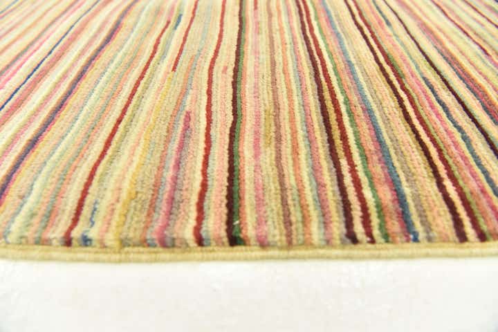 4' 11 x 6' 6 Hand Knotted Modern Ziegler Rug