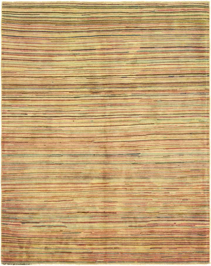 4' 11 x 6' 6 Hand Knotted Modern Ziegler Rug