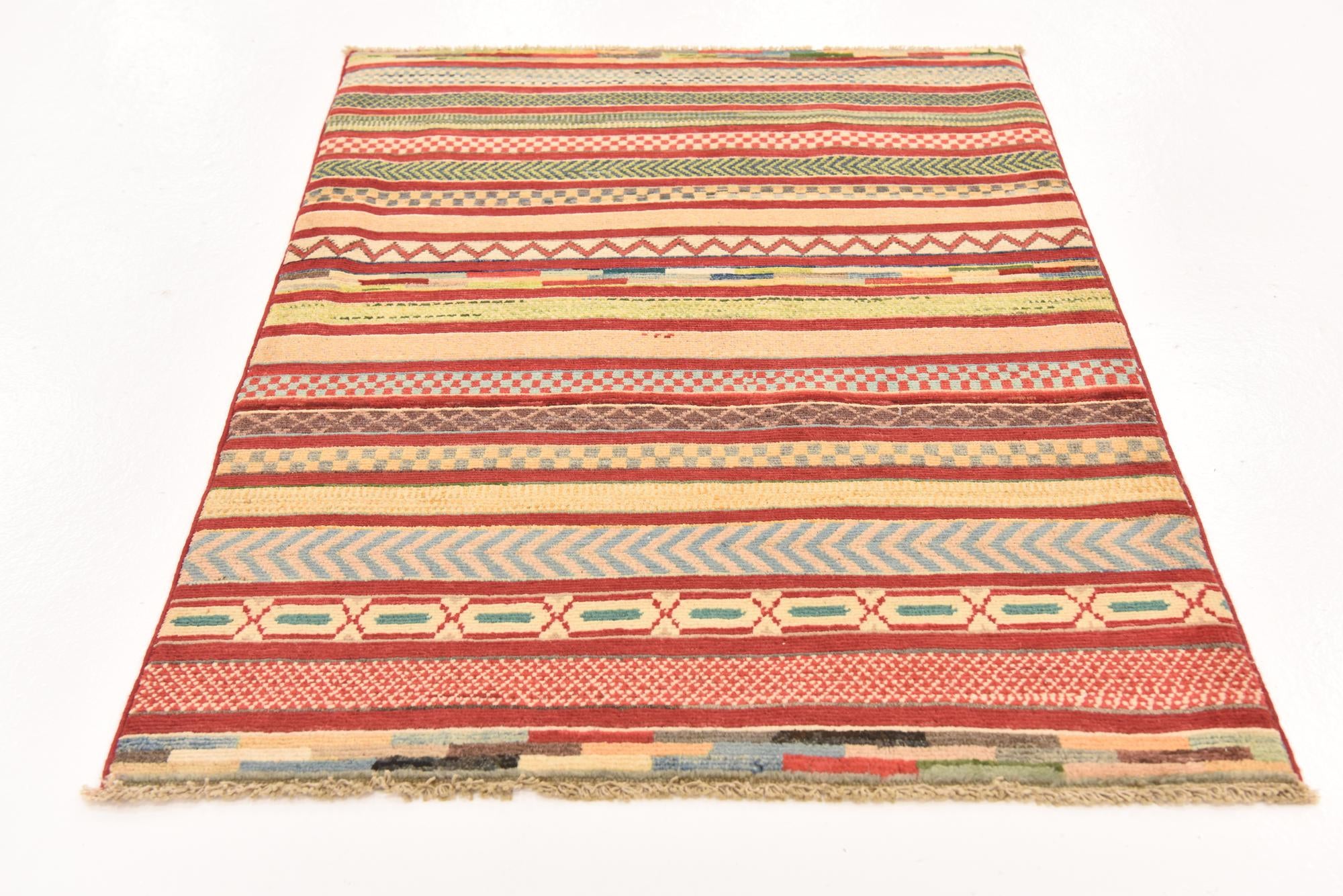2' 9 x 4' 3 Hand Knotted Modern Ziegler Rug