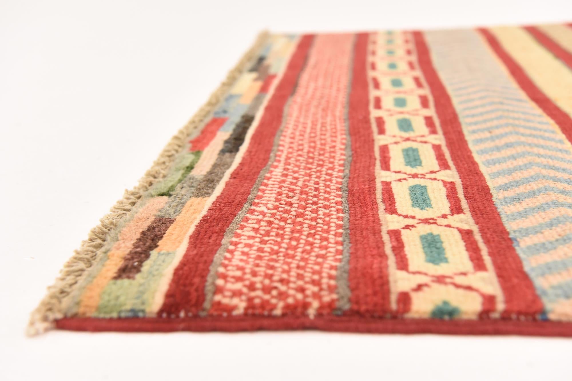 2' 9 x 4' 3 Hand Knotted Modern Ziegler Rug