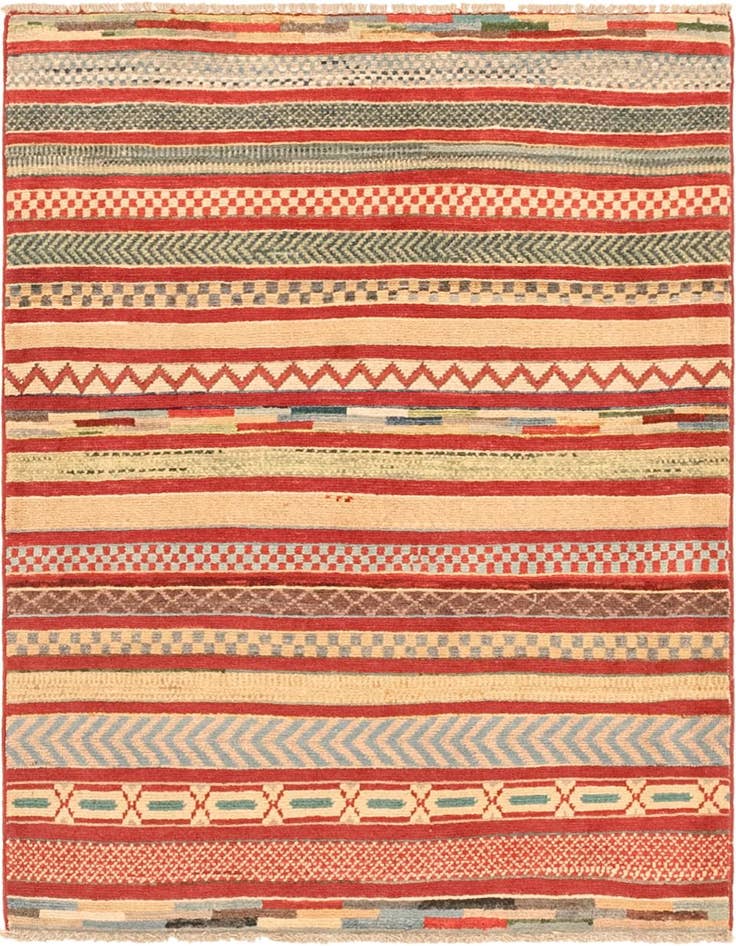 Detail image of 2' 9 x 4' 3 Hand Knotted Modern Ziegler Rug