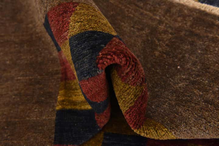 8' 11 x 11' 7 Hand Knotted Modern Ziegler Rug