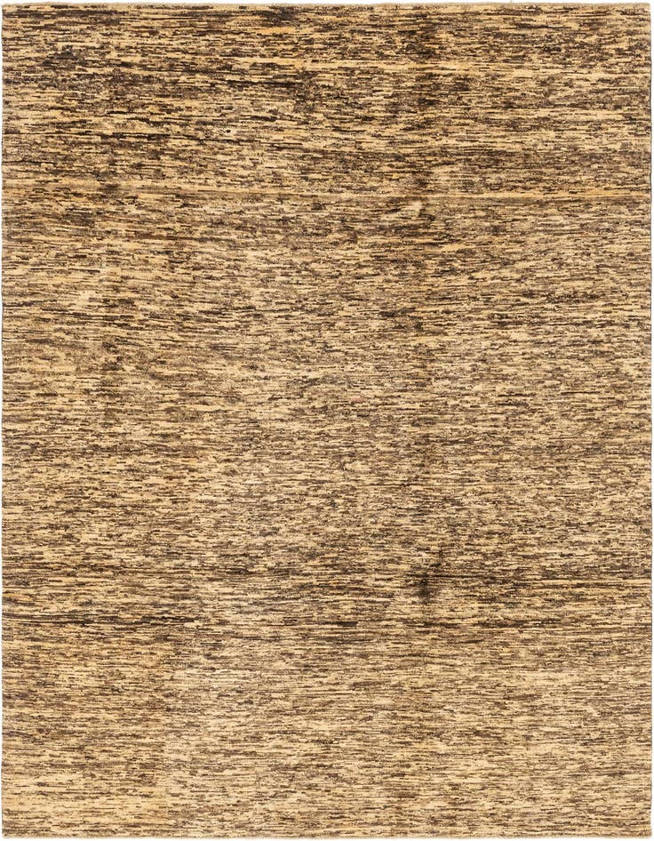 Detail image of 6' 1 x 9' Hand Knotted Modern Ziegler Rug