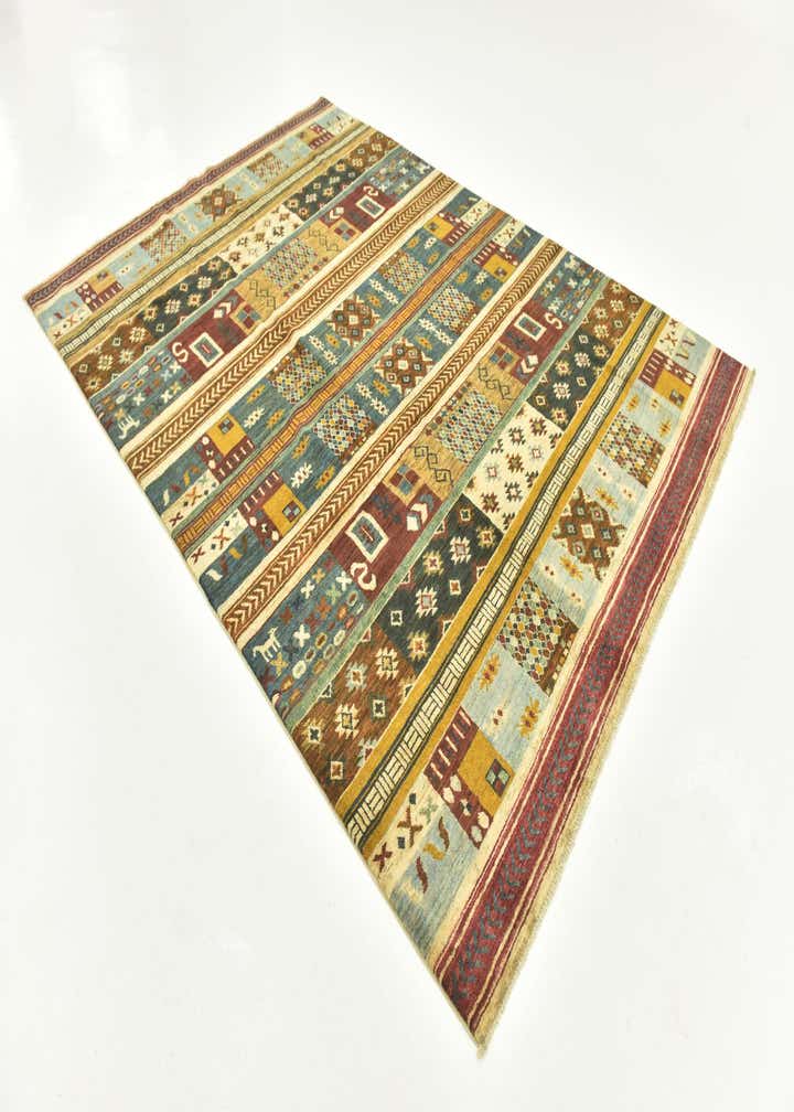6' 8 x 9' 7 Hand Knotted Modern Ziegler Rug