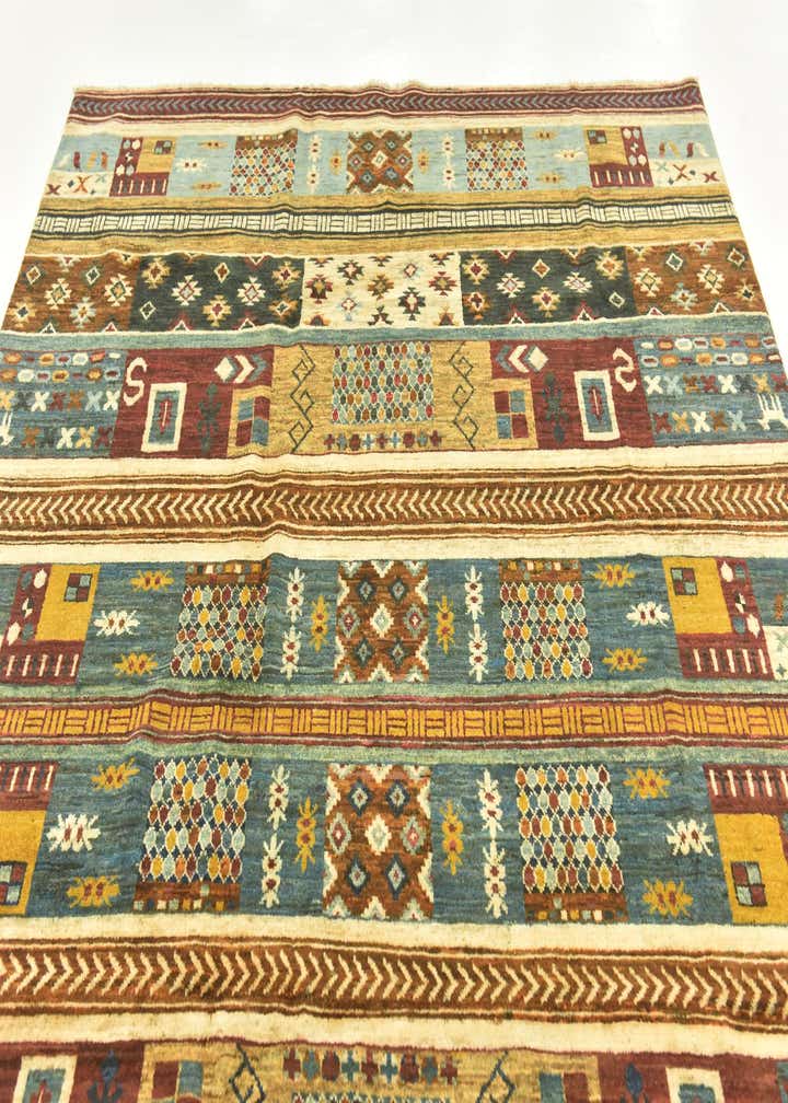 6' 8 x 9' 7 Hand Knotted Modern Ziegler Rug