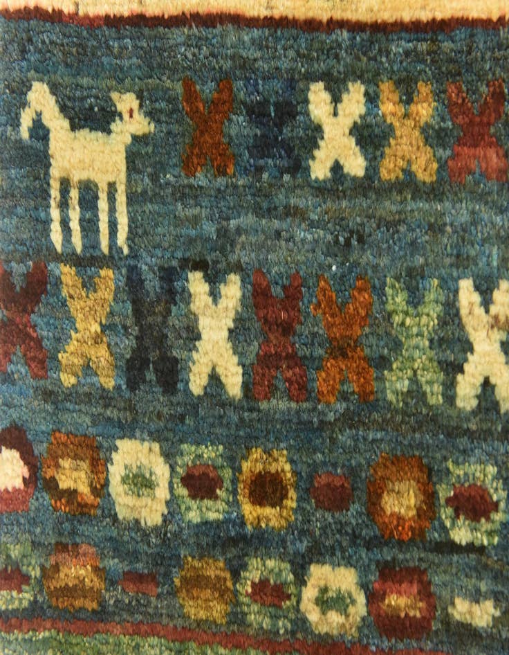 Detail image of 6' 8 x 9' 7 Hand Knotted Modern Ziegler Rug