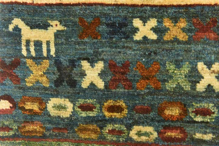 6' 8 x 9' 7 Hand Knotted Modern Ziegler Rug